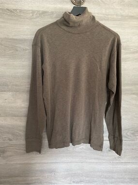 Buck Mason Cotton Service Rib Turtleneck